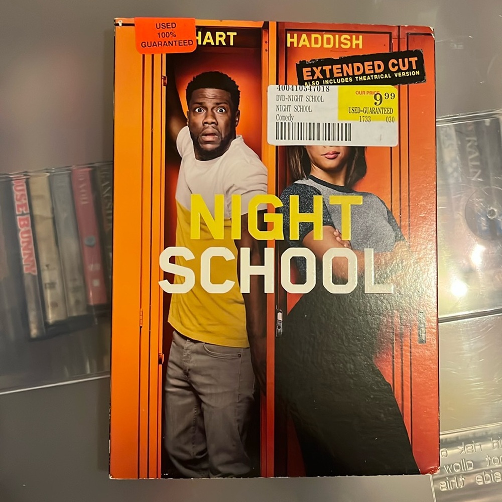 Night school dvd *free with purchase